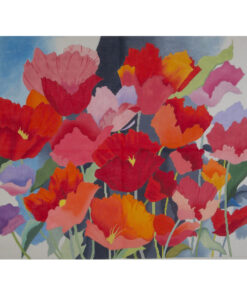 Large Watercolor Poppies