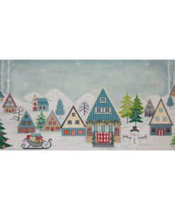 Elongated Winter Scene