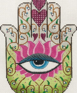 Hamsa Eye in Pink