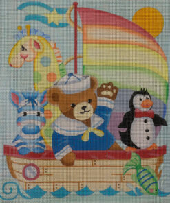 Sailing Friends Birth Announcement