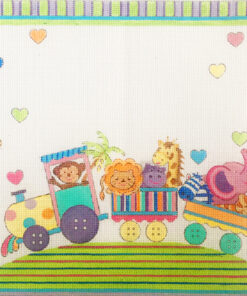 Circus Train Birth Announcement