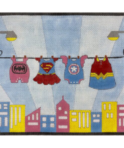 Girls Superhero Clothesline Ann