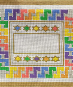 S Border White Tallis