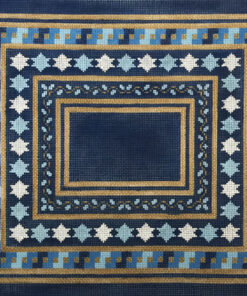 Tri Blue S Trim Solid Blue Center Tallis