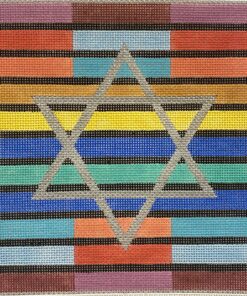 Multicolor Stripes Single Star Teffillin