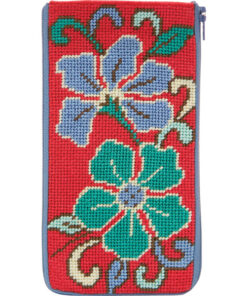 Red Asian Floral