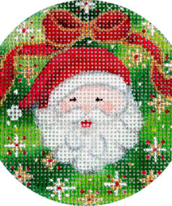 Santa & Wreath