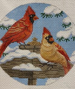 Two Cardinals Ornament