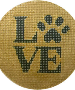 Love Paw Ornament