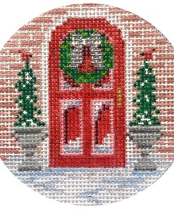 Christmas Red Door