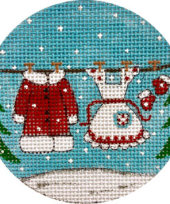 Mrs Claus Clothesline