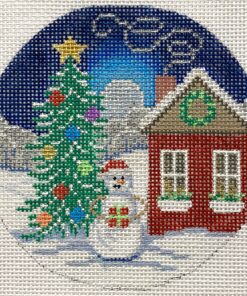 Snowman w/ Tree