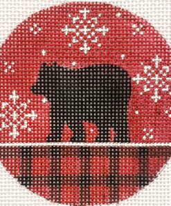 Bear and Red Plaid