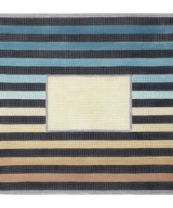 Blue Ombre Stripe Tallis Bag