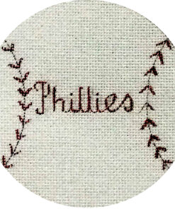 Phillies BB Ornament