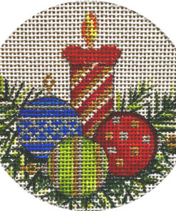 Candle and Ornaments