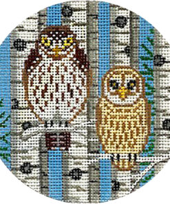 Two Owls Ornament
