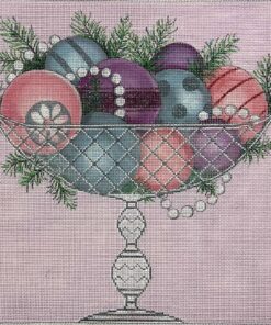 Ornaments in Crystal Dish
