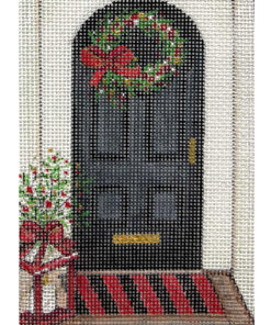 Lantern and Black Door
