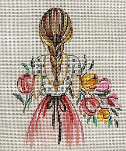 Girl with Bouquet