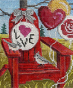 Valentines Day Adirondack Chair