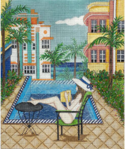 Girl at Miami Pool