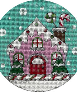 Pink Gingerbread House
