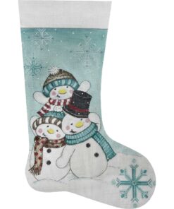 Three Little Snowman Stocking