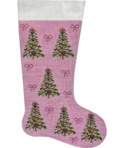 Christmas Trees on Pink STKG