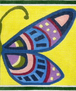 Half Butterfly on Yellow