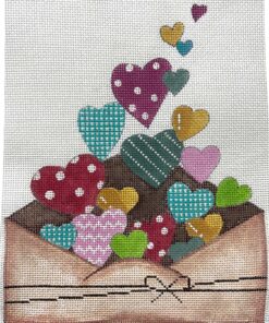 Envelope with Hearts