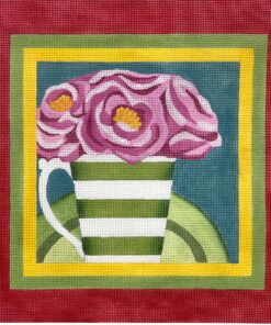 Peonies in Coffee Cup