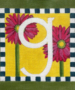 Floral Letter G