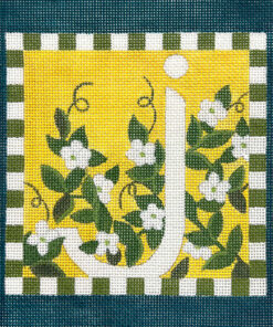 Floral Letter J