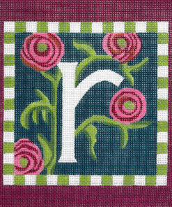 Floral Letter R