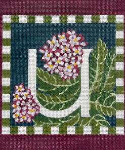 Floral Letter U
