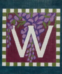 Floral Letter W