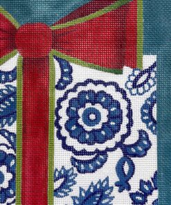 Present with Blue Floral