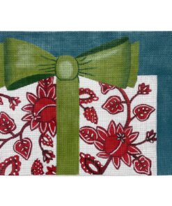 Large Package with Red Floral