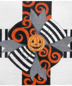 Jack-O-Lantern Bow