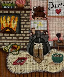 Stitching Girl Winter