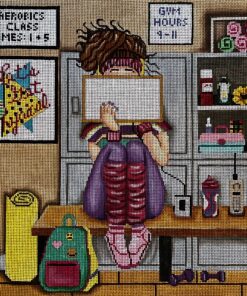 Let's Get Physical Stitching Girl