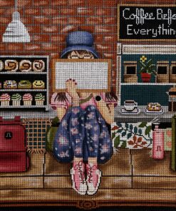 Lulu Lemon Stitching Girl