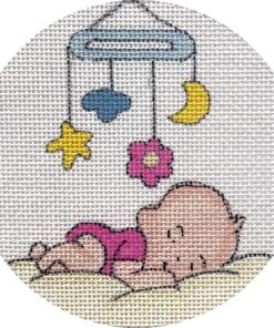 Baby Girl Sleeping Ornament