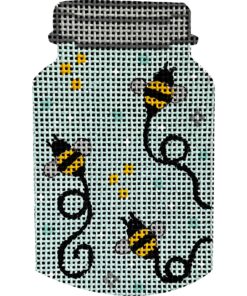Bee's In Mason Jar