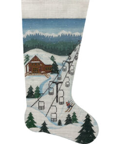 Ski Lodge Stocking