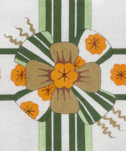 Autumn Stripe Bow