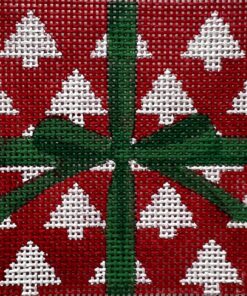 Red Tree Package w/ Green Bow