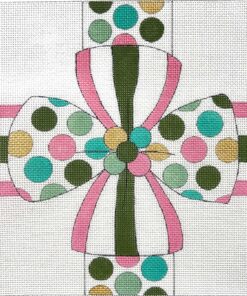 Pastel Polka Dot Bow