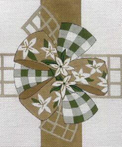 Jasmine on Tan Bow